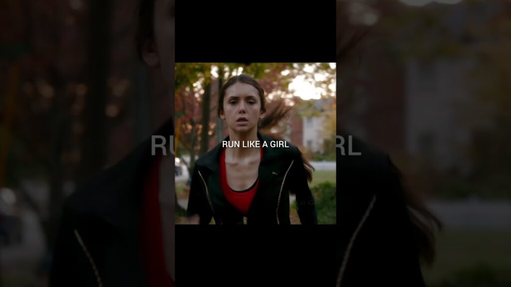 Elena Gilbert || Run Like A Girl 🔥 (Repost) #thevampirediaries #elenagilbert #ninadobrev