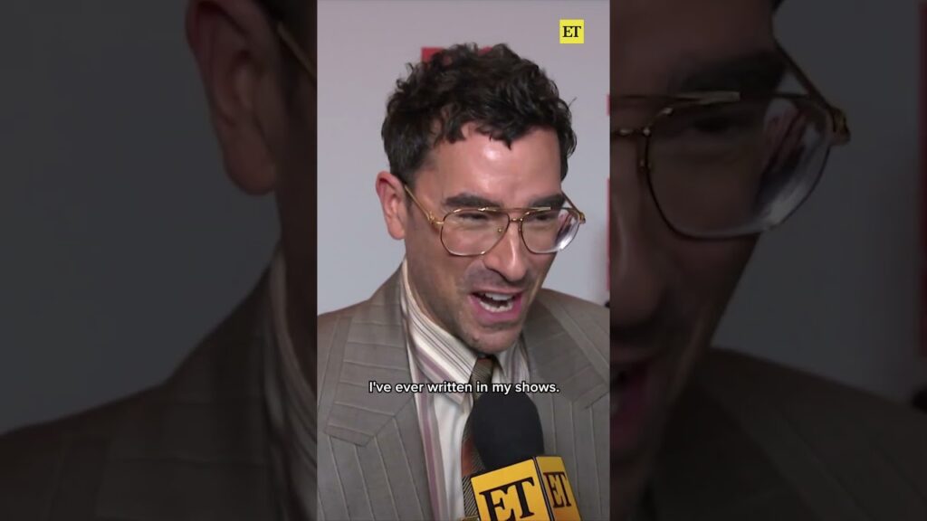 Unlike his TV families, Dan Levy says the Levy dinners are far less dysfunctional. 😂 #bigmistakes