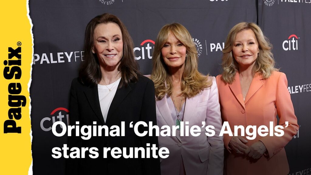 Original 'Charlie's Angels' stars reunite for 50th anniversary event in LA