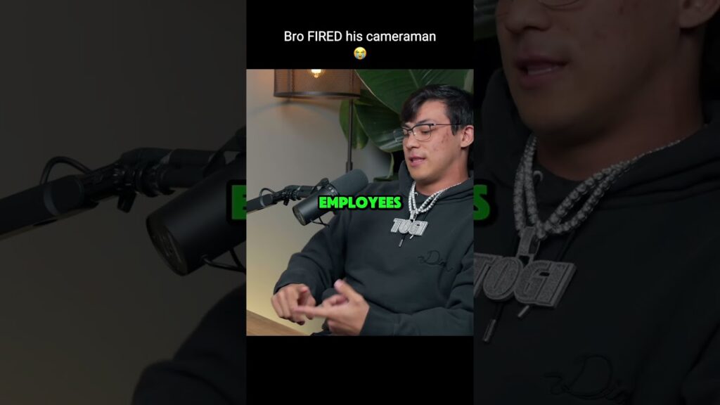 Poor cameraman 😂 #funny #podcast #joke #togi #shorts