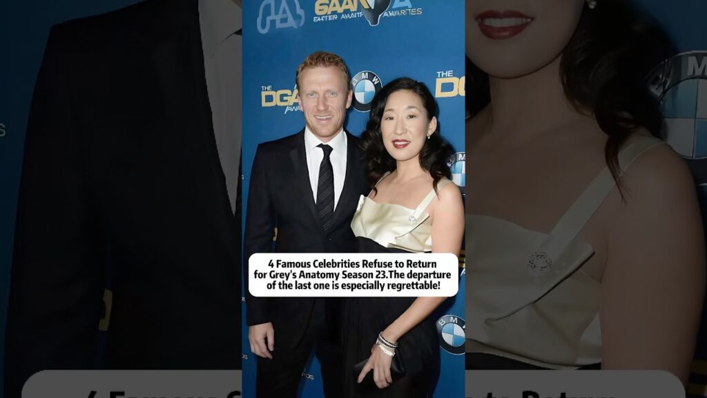 4 Famous Celebrities Refuse to Return for Grey's Anatomy Season 23 !