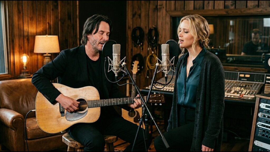 Keanu Reeves x Jennifer Lawrence — "Between Your Heartbeat and Mine" | Most Powerful Love Duet 2026