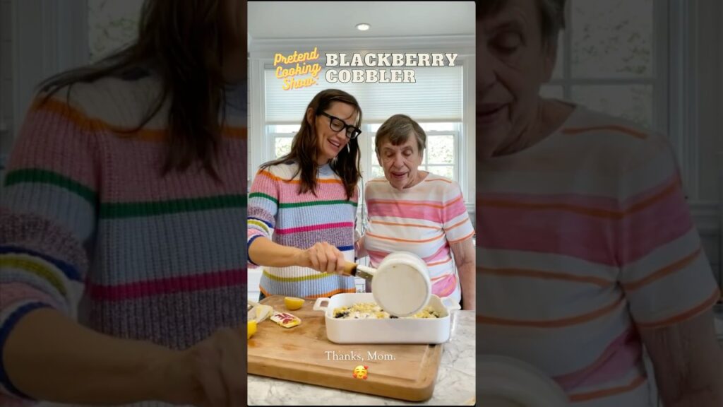 Pretend Cooking Show: Blackberry Cobbler Pretend Cooking Show: Blackberry Cobbler