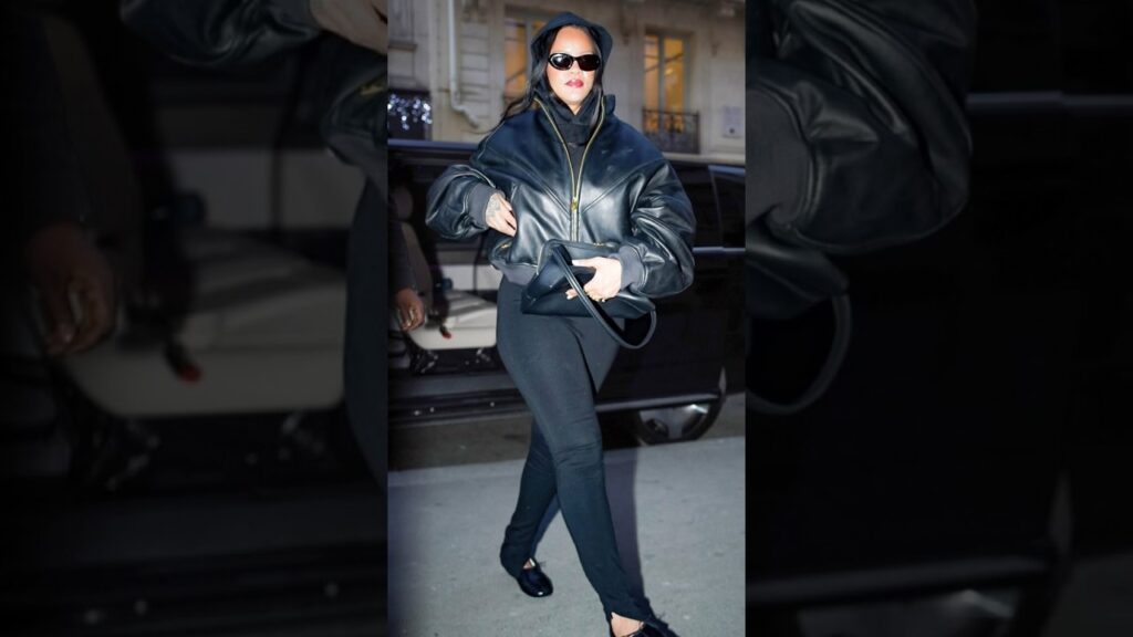 Rihanna Casual Chić Look In These Paris Streets #rihanna #fashionpolice #getthelook #paris