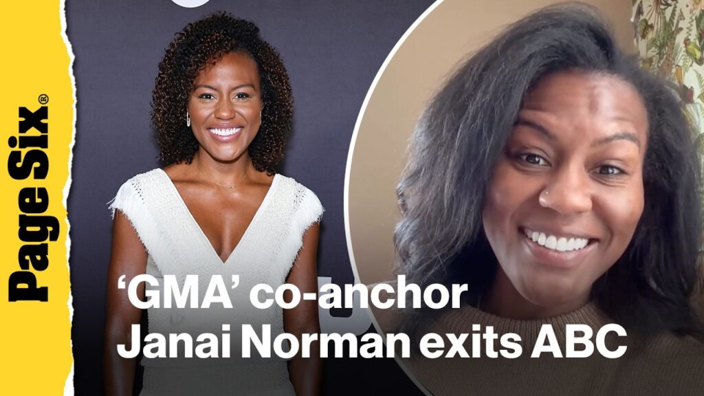 'GMA' co-anchor Janai Norman announces sudden exit from ABC