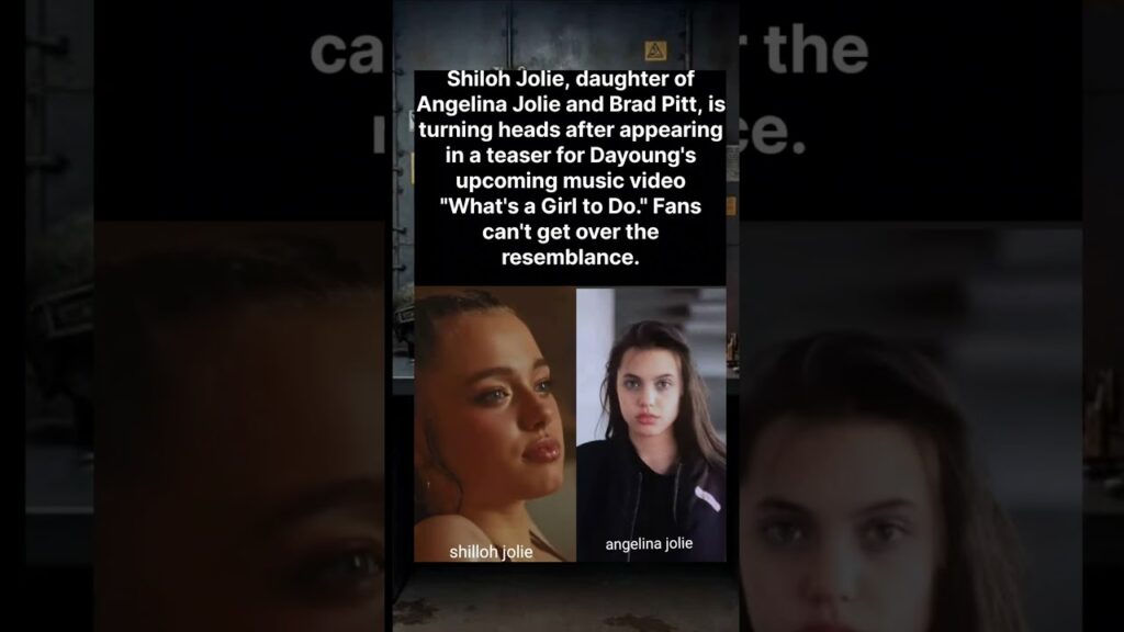 Angelina Jolie’s daughter Shiloh goes viral after appearing in Dayoung’s music video teaser 🎬✨ Angelina Jolie's daughter Shiloh goes viral after appearing in Dayoung's music video teaser 🎬✨