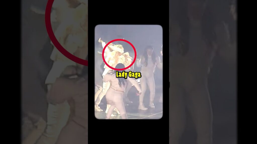 Lady Gaga Broke The Stage While performing !