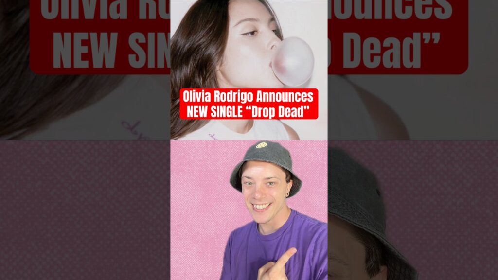 OLIVIA RODRIGO ANNOUNCES NEW SINGLE “DROP DEAD” #oliviarodrigo #or3 #livies #oliviarodrigoedit