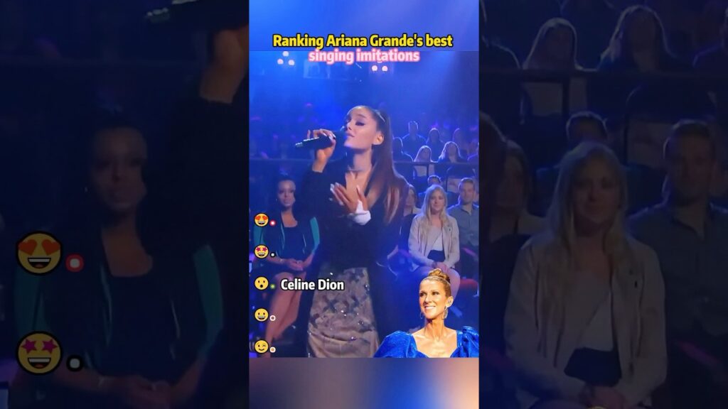 Ranking Ariana Grande's best singing imitations#ArianaGrande#ranking#sing#impression
