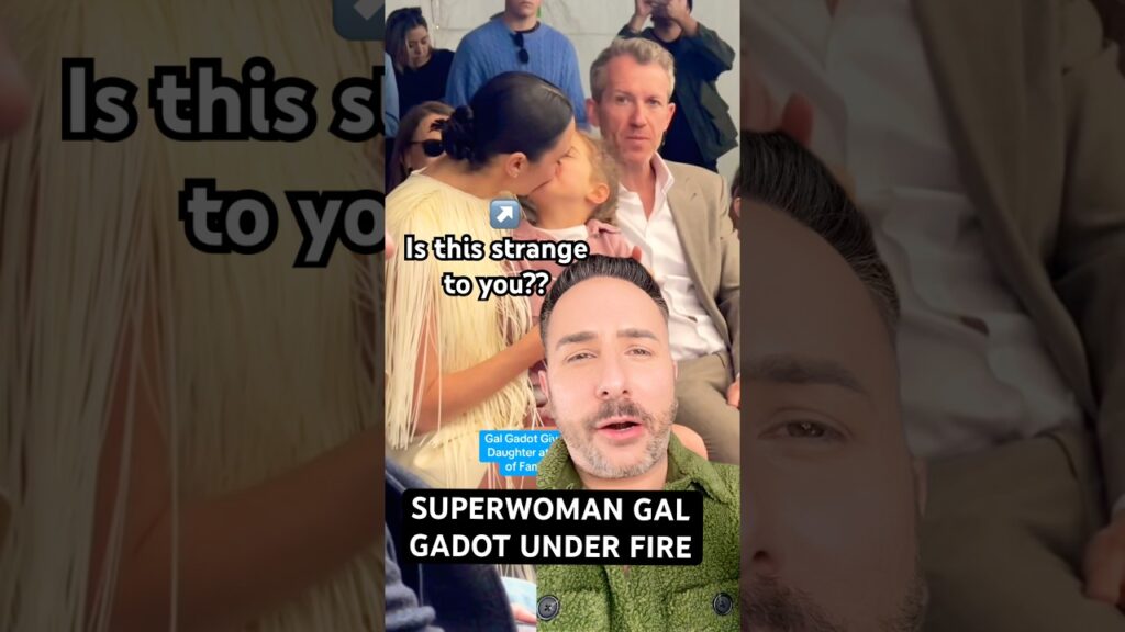 Superwoman GAL GADOT going viral over a kiss with her daughter???