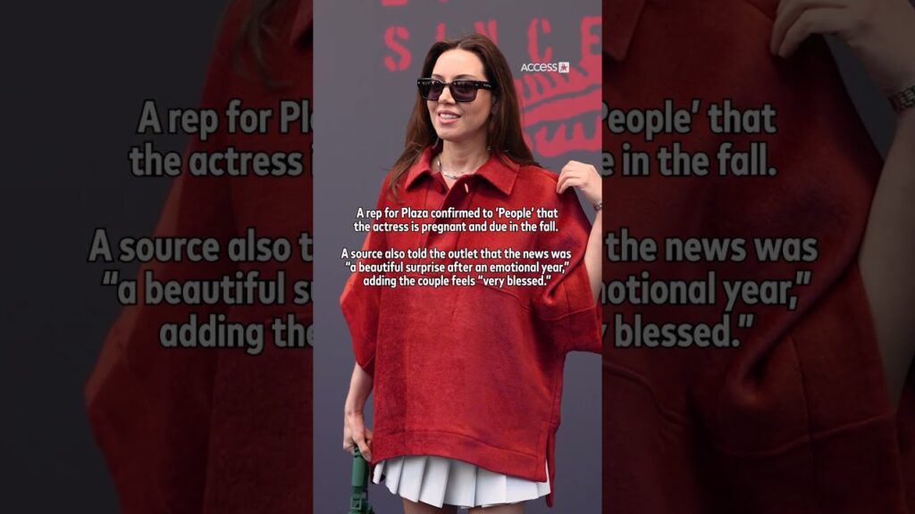 Aubrey Plaza Pregnant With First Child