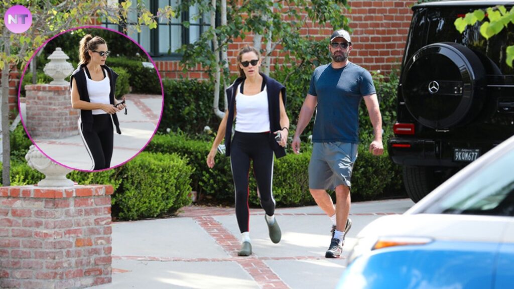 Jennifer Garner reappeared in public today, going about her daily routine After reuniting with Ben