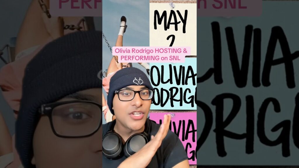 Olivia Rodrigo CONFIRMED to be HOSTING & PERFORMING on SNL on May 2nd🩷🩵 #oliviarodrigo #snl