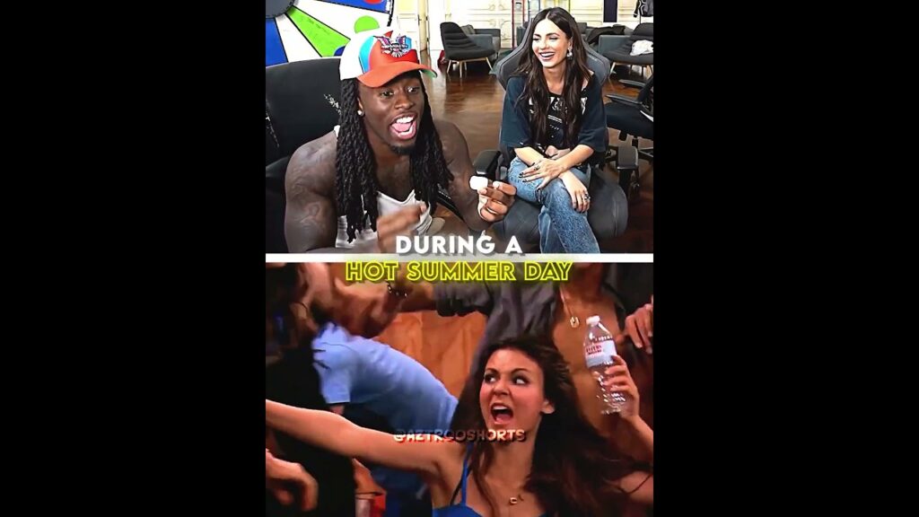 Kai Cenat Has a Nostalgic Moment with Victoria Justice ❤️‍🩹❤️‍🩹