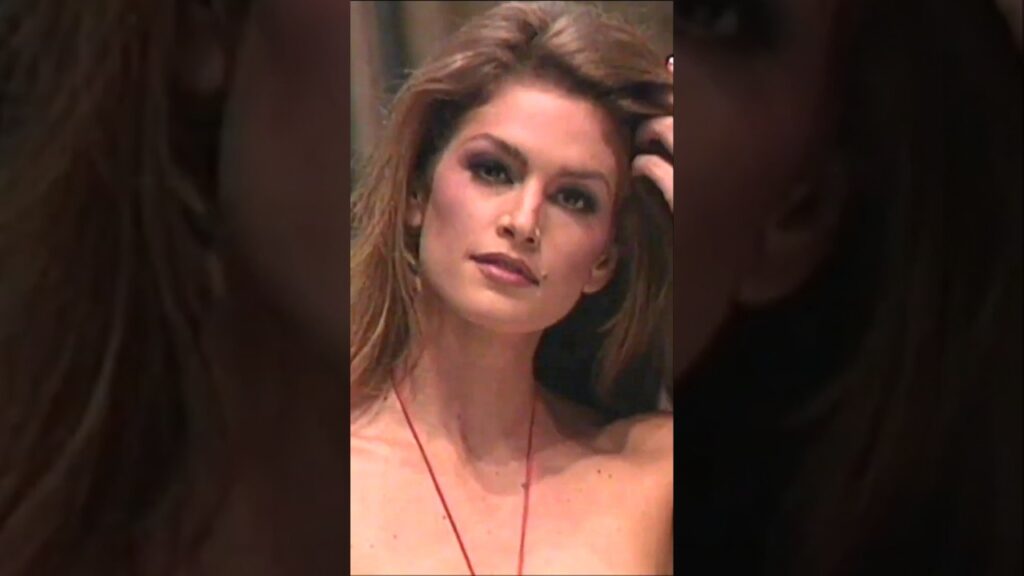 CINDY CRAWFORD ✨ Supermodel on the Runways of Chanel, Versace, Dolce & Gabbana, Calvin Klein