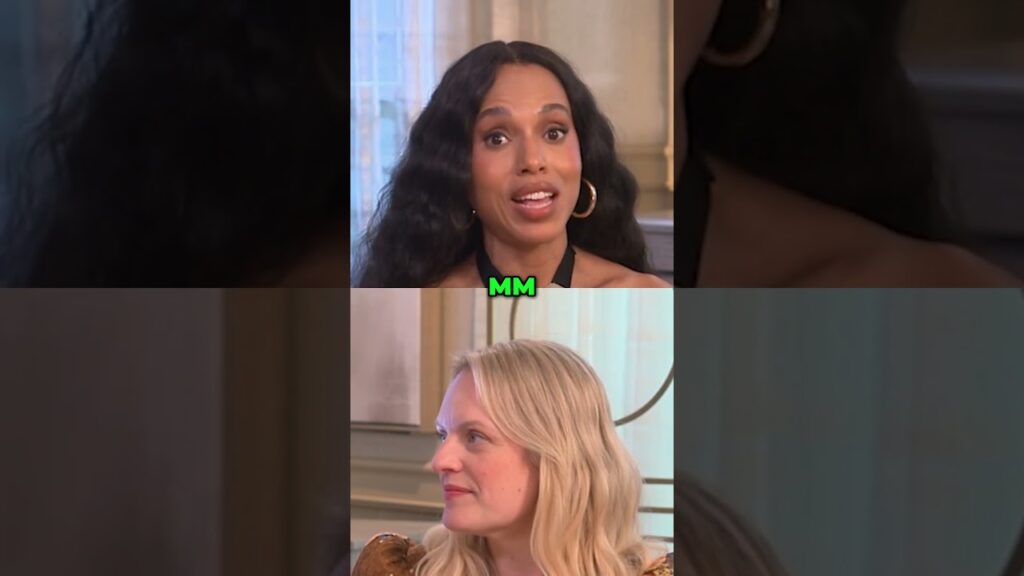 Kerry Washington and Lizzy Moss were fanning out over each other on set of ‘Imperfect Women’. Kerry Washington and Lizzy Moss were fanning out over each other on set of 'Imperfect Women'.