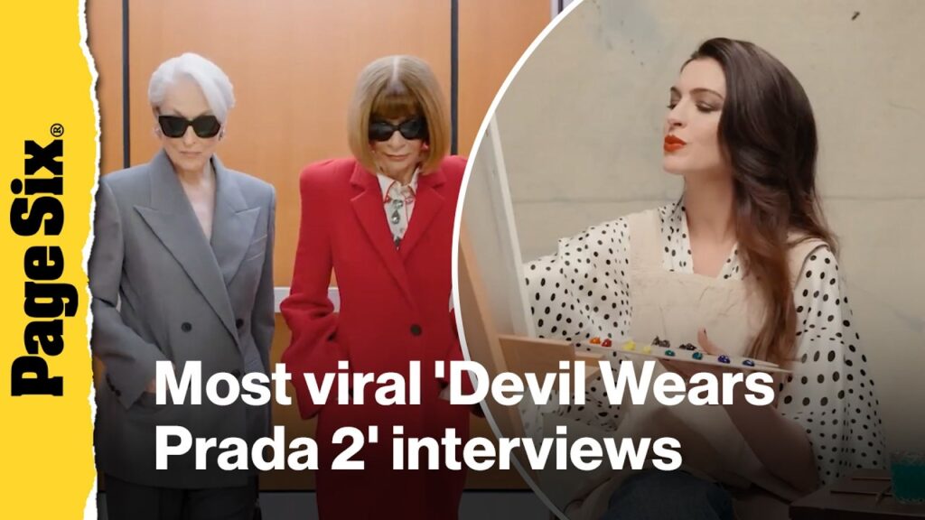 Meryl Streep graces Vogue cover, more buzzy 'Devil Wears Prada 2' cast moments | Viral Press Tours