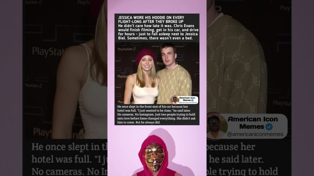 Chris Evans Drove Hours Just to Sleep Next to Jessica Biel After Breakup ❤️