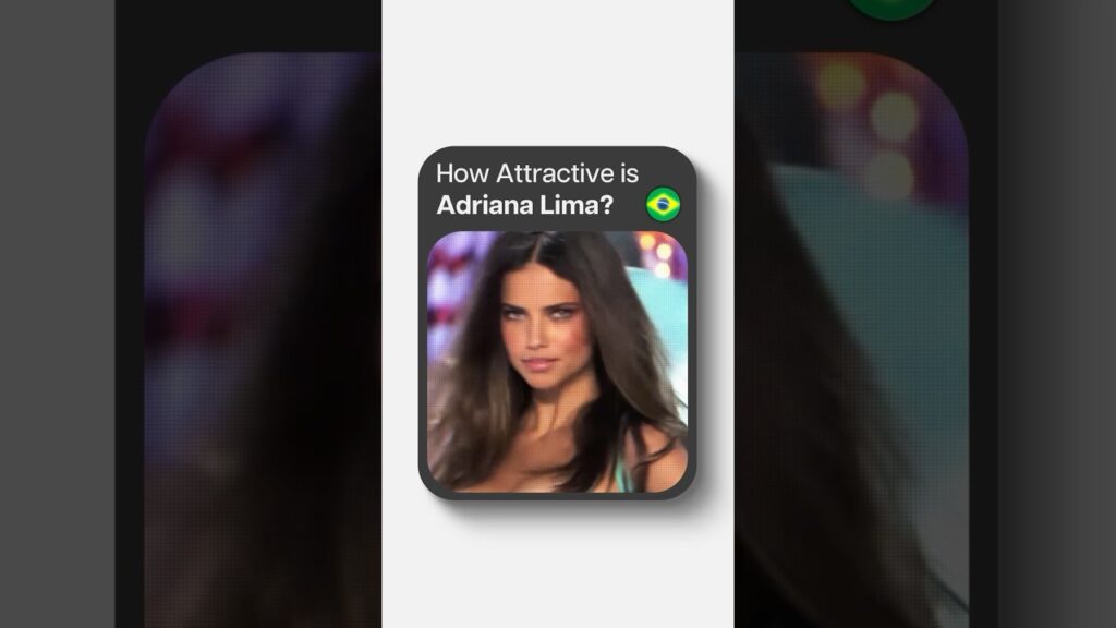How Attractive is Adriana Lima?