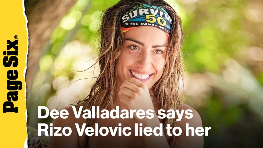 'Survivor 50' star Dee Valladares says Rizo Velovic lied to her during pregame call