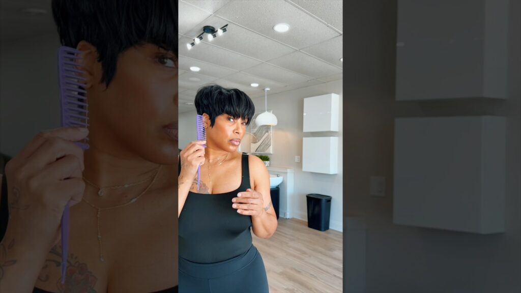Short Haircut Wig | IG: MeechieDeFranco