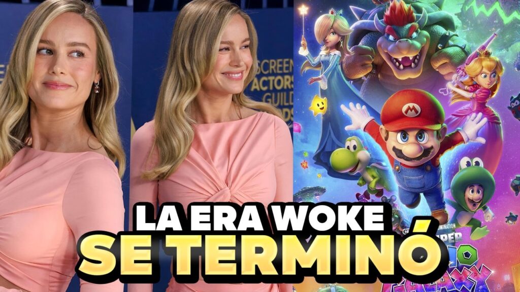 Brie Larson Abandona lo WOKE mientras las predicciones de Super Mario Galaxy son ENORMES