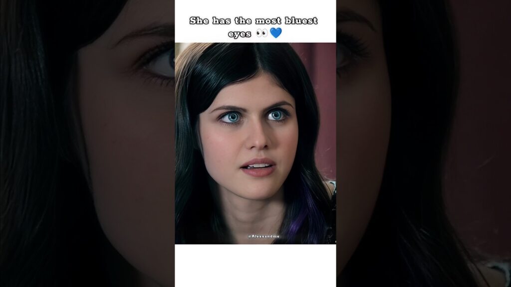 Her eyes are so beautiful ❤️#eyes #alexandradaddario #ytshorts