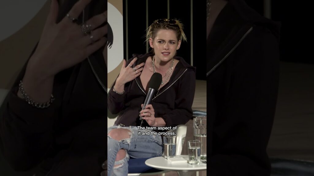 Growing up in the film industry made Kristen Stewart fall in love with the process of making film