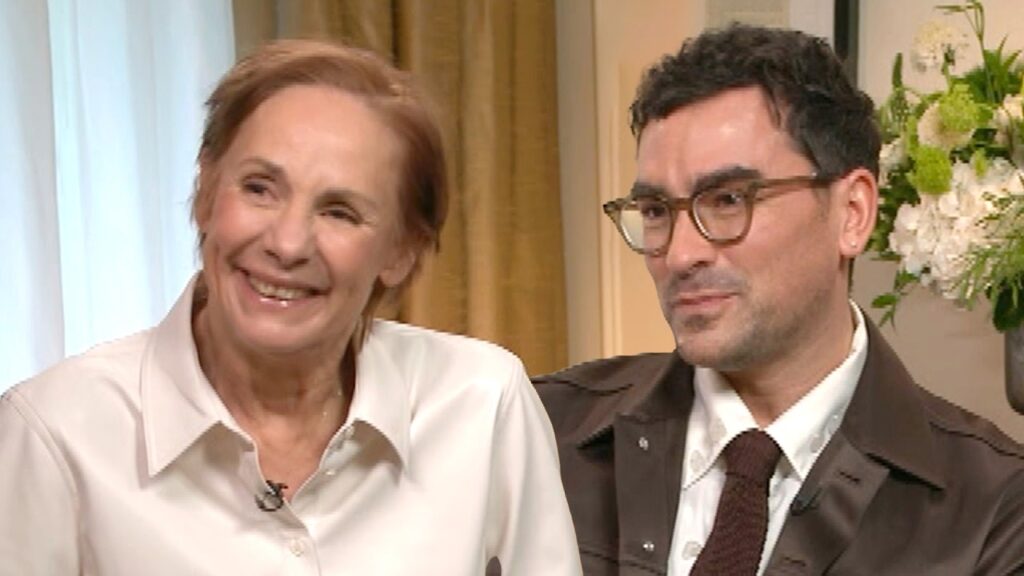 Dan Levy SHOCKS Big Mistakes Mom Laurie Metcalfe With ‘Life’s Mission' Confession (Exclusive)