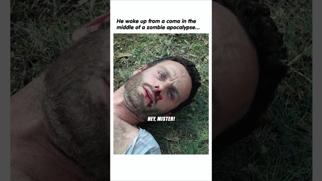 He woke up from a coma in the middle of a zombie apocalypse 🧟
