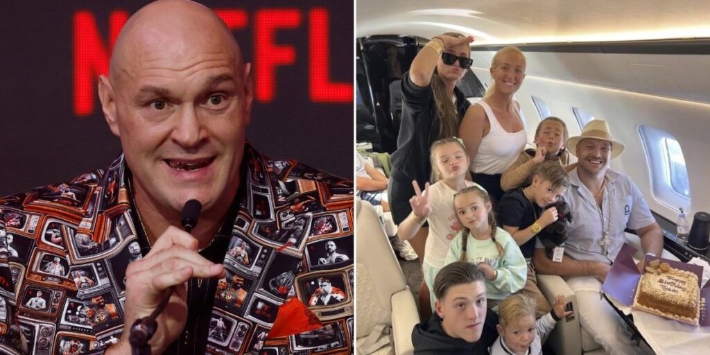 Tyson Fury explains decision to quit UK with his family and move to tax haven