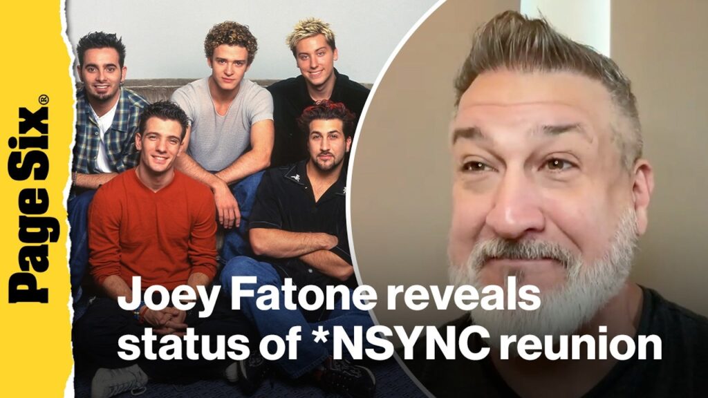 Joey Fatone reveals status of *NSYNC reunion: 'Finally got an answer'