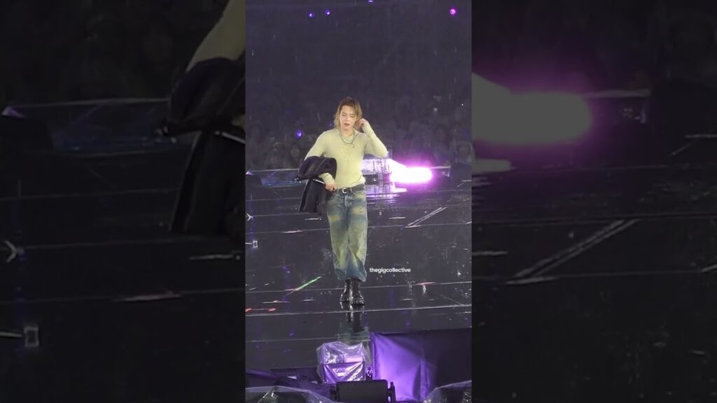 BTS kicks off world tour with rainy South Korea show after four-year hiatus #shorts