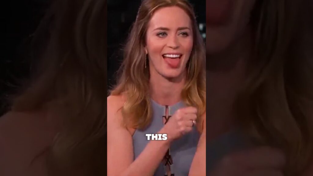 Emily Blunt Got Asked THIS… And It Got Awkward 😳 #Shorts #EmilyBlunt