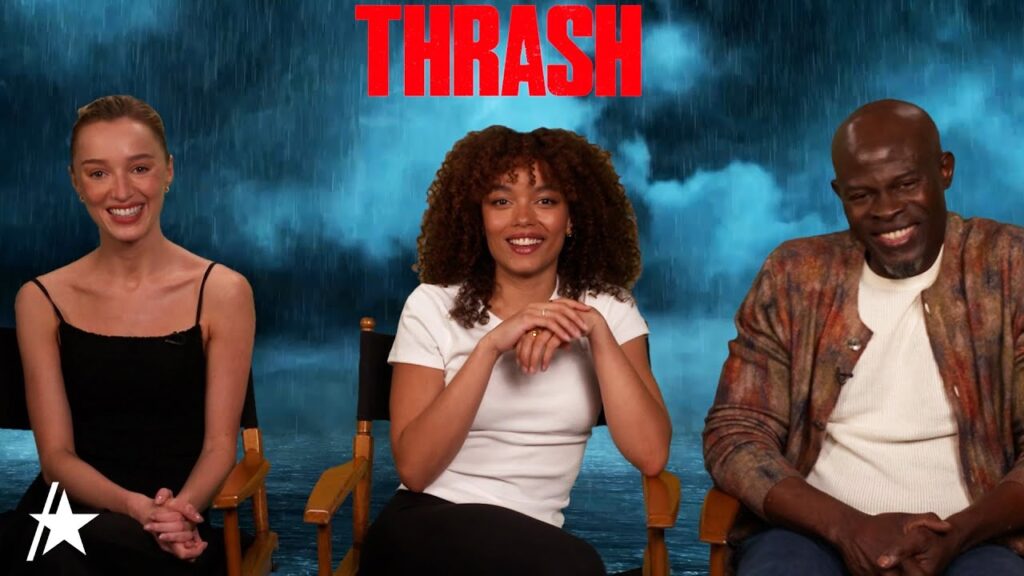 How Phoebe Dynevor & 'Thrash' Co-Stars Would Take On REAL SHARK