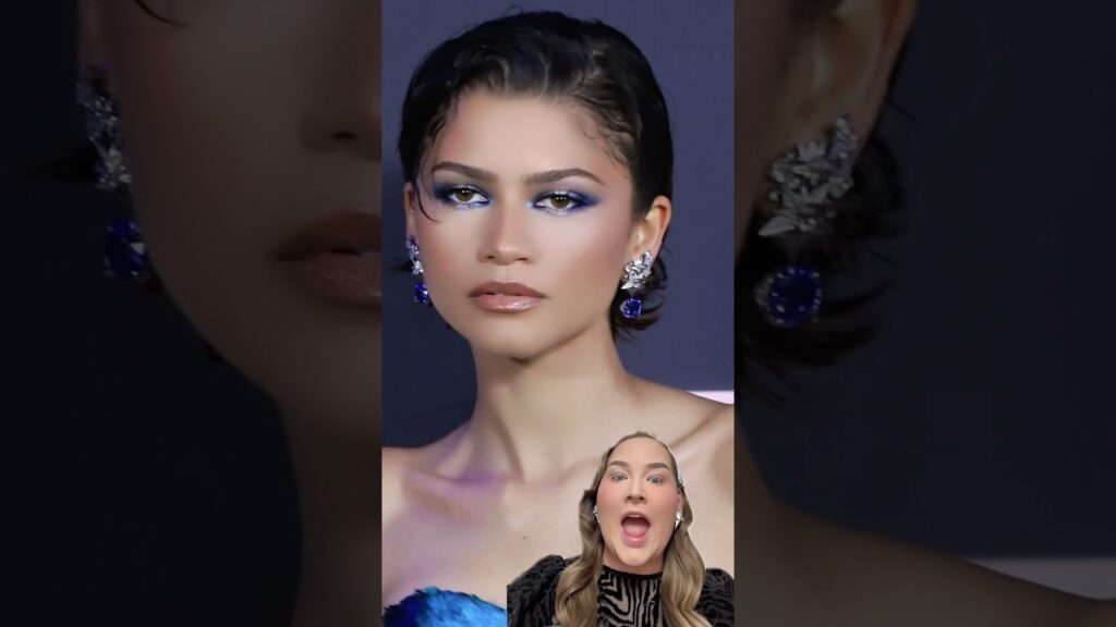 trying this viral ZENDAYA look 💙💫