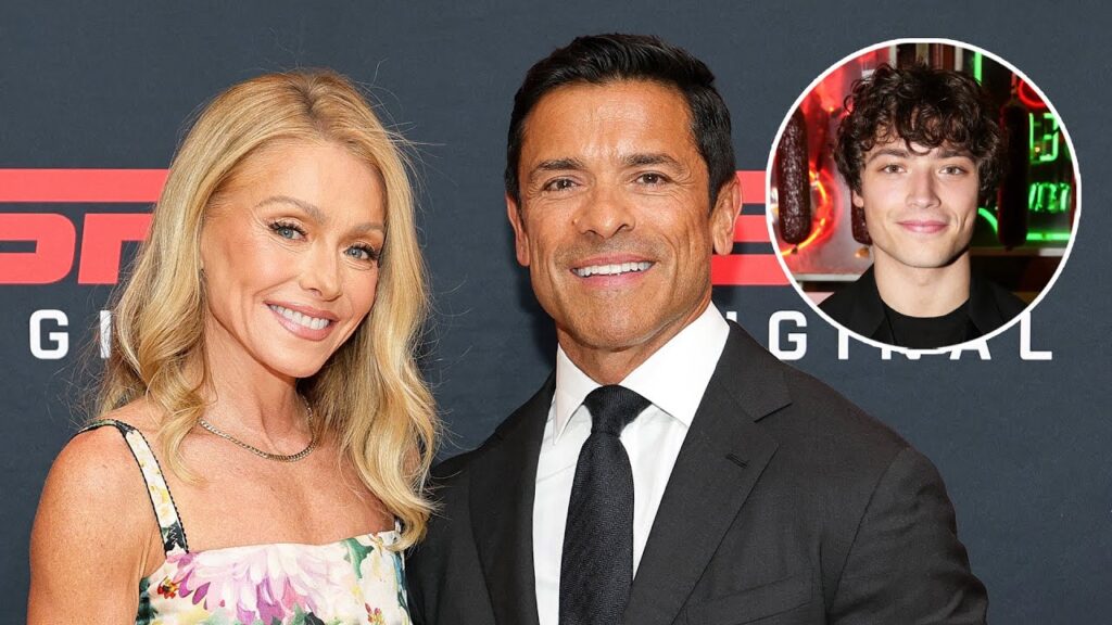 Kelly Ripa, Mark Consuelos & Son Joaquin Consuelos Make First Public Outing Together in 10 Years
