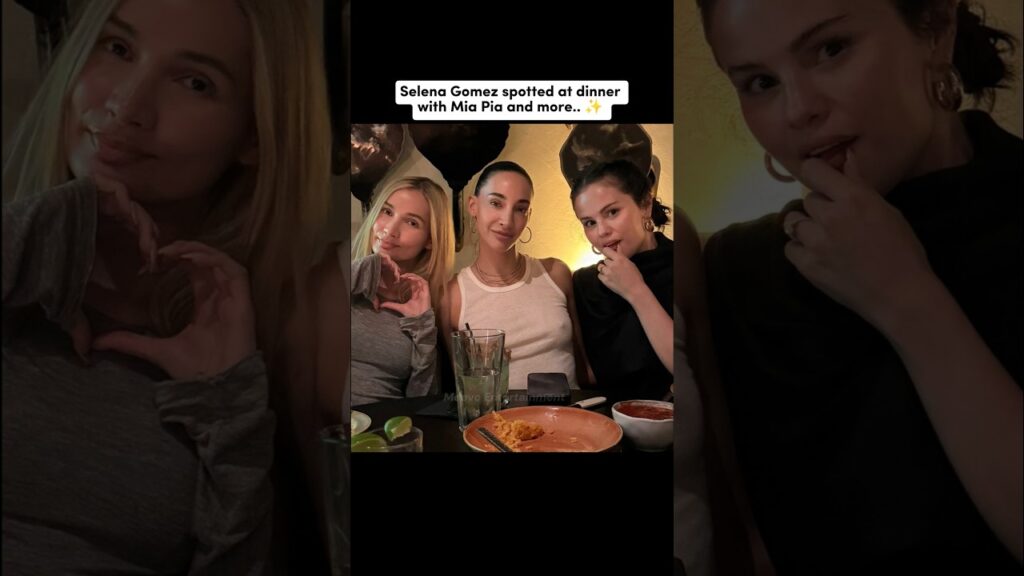 Selena Gomez enjoys dinner with friends ✨ #selenagomez #selena #fyp