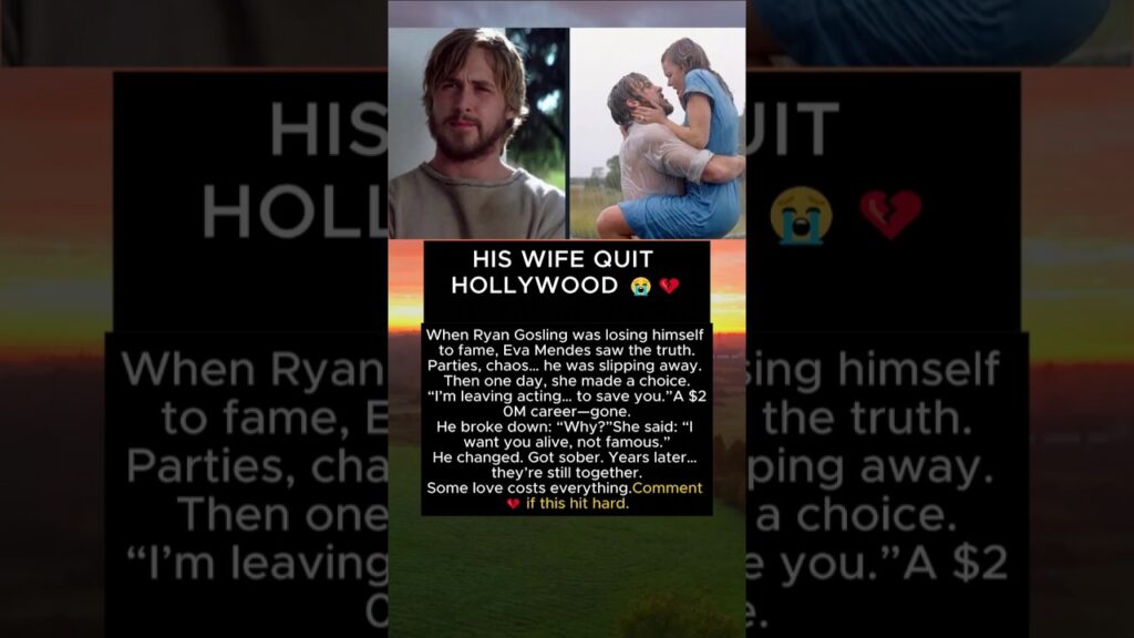 HIS WIFE QUIT HOLLYWOOD ๐ญ๐ HIS WIFE QUIT HOLLYWOOD ๐ญ๐