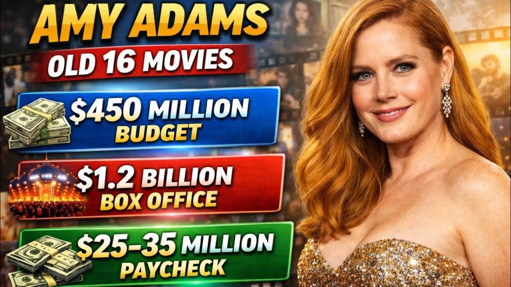 Amy Adams Paycheck For Every Movie She Ever Made | Budget & Box Office Breakdown