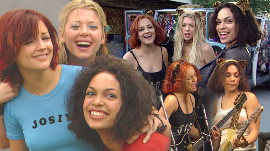 Josie and the Pussycats Turns 25! On Set With Rachael Leigh Cook, Tara Reid and Rosario Dawson