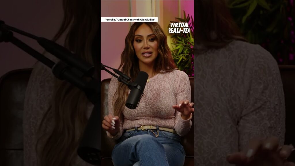 We love seeing Gia Giudice and Melissa Gorga get to reflect on “RHONJ” | Virtual Reali-Tea #shorts