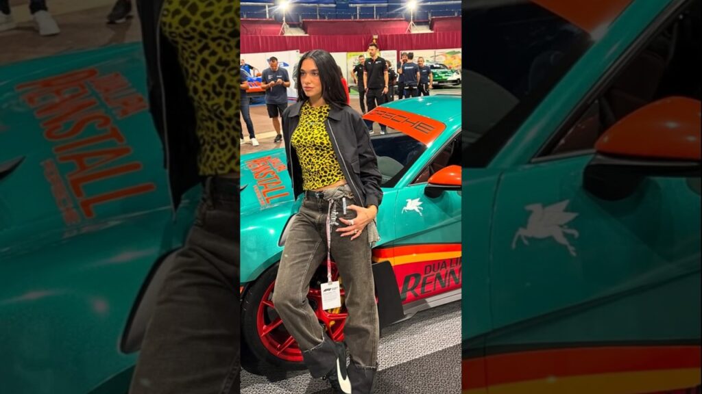 Dua Lipa and Porsche Are a Perfect Match #dualipa