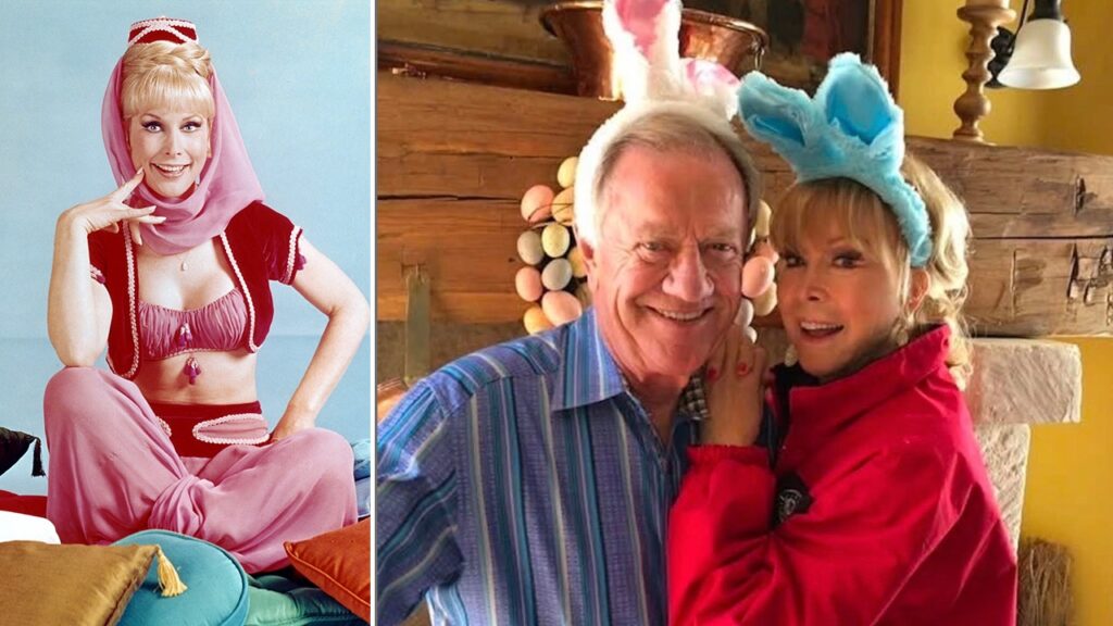 Barbara Eden, 94, stuns fans with Easter photo celebrating with her husband