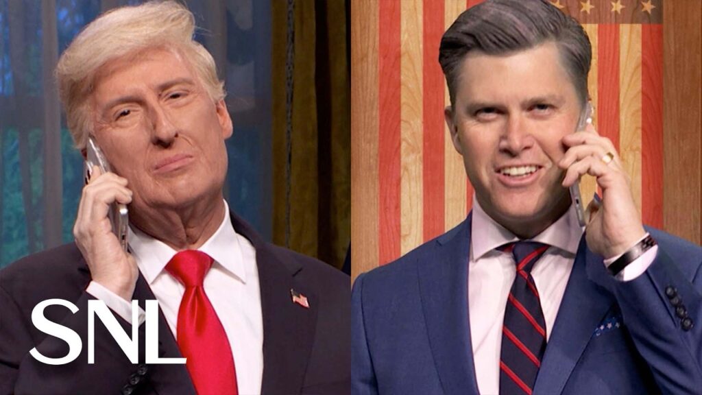 Trump Making Calls Cold Open – SNL Trump Making Calls Cold Open - SNL