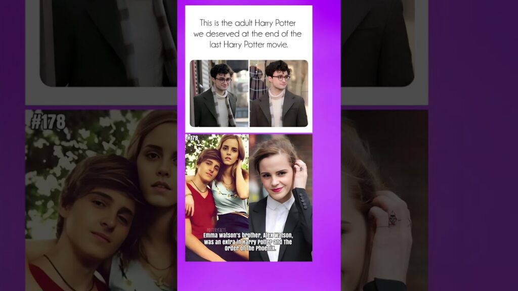 This is the Adult Harry Potter We DESERVED 😱 Emma Watson's BrotherWas in the Movie#harrypotterfacts