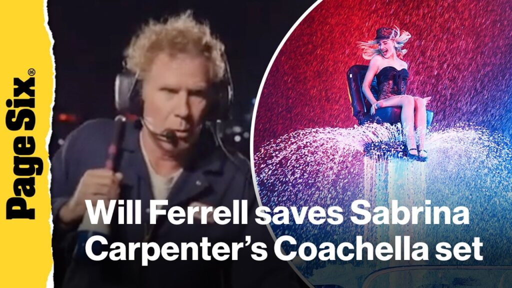 Will Ferrell saves Sabrina Carpenter's Coachella set — singer apologizes for 'weird' comment