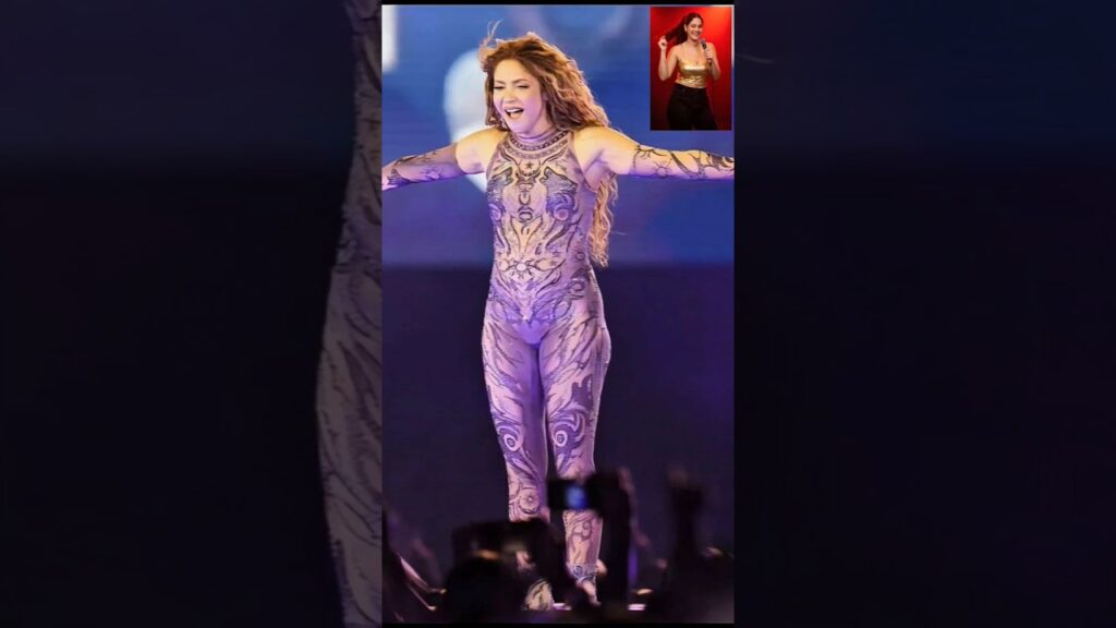 Famous Reactions to Shakira live #dance #shakira #shorts #duet #songs #trending