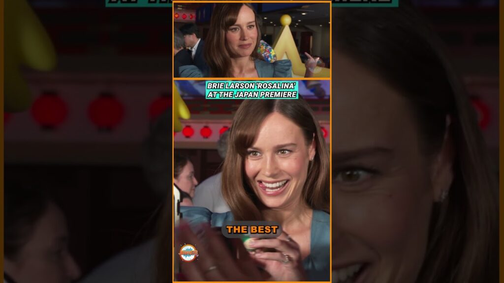 Brie Larson – 'Rosalina' Interview | The Super Mario Galaxy Movie Japan Premiere Red Carpet
