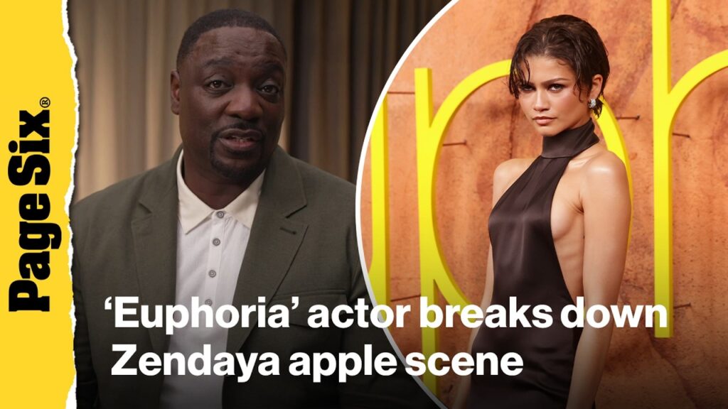 'Euphoria' actor breaks down Zendaya's heart-pounding apple scene in Season 3 premiere